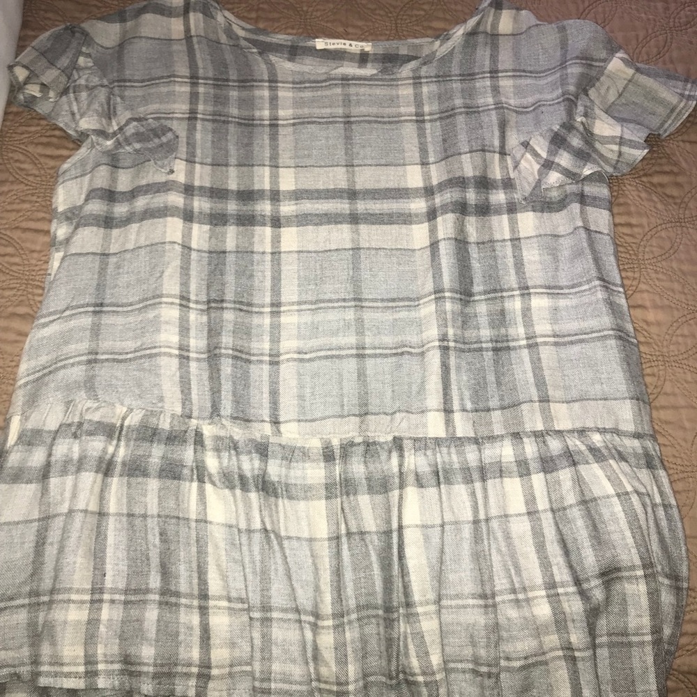 Stevie & co. Peplum shirt